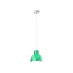 Nemo suspension Lorosae, vert, Ø 20 cm, verre, E27