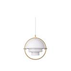 Multi-Lite Lustră Pendul S Brass/White - GUBI