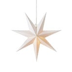 Lively decorative star, hanging, seven-pointed