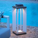 Teckalu solar lantern, Duratek/white, 65.5cm