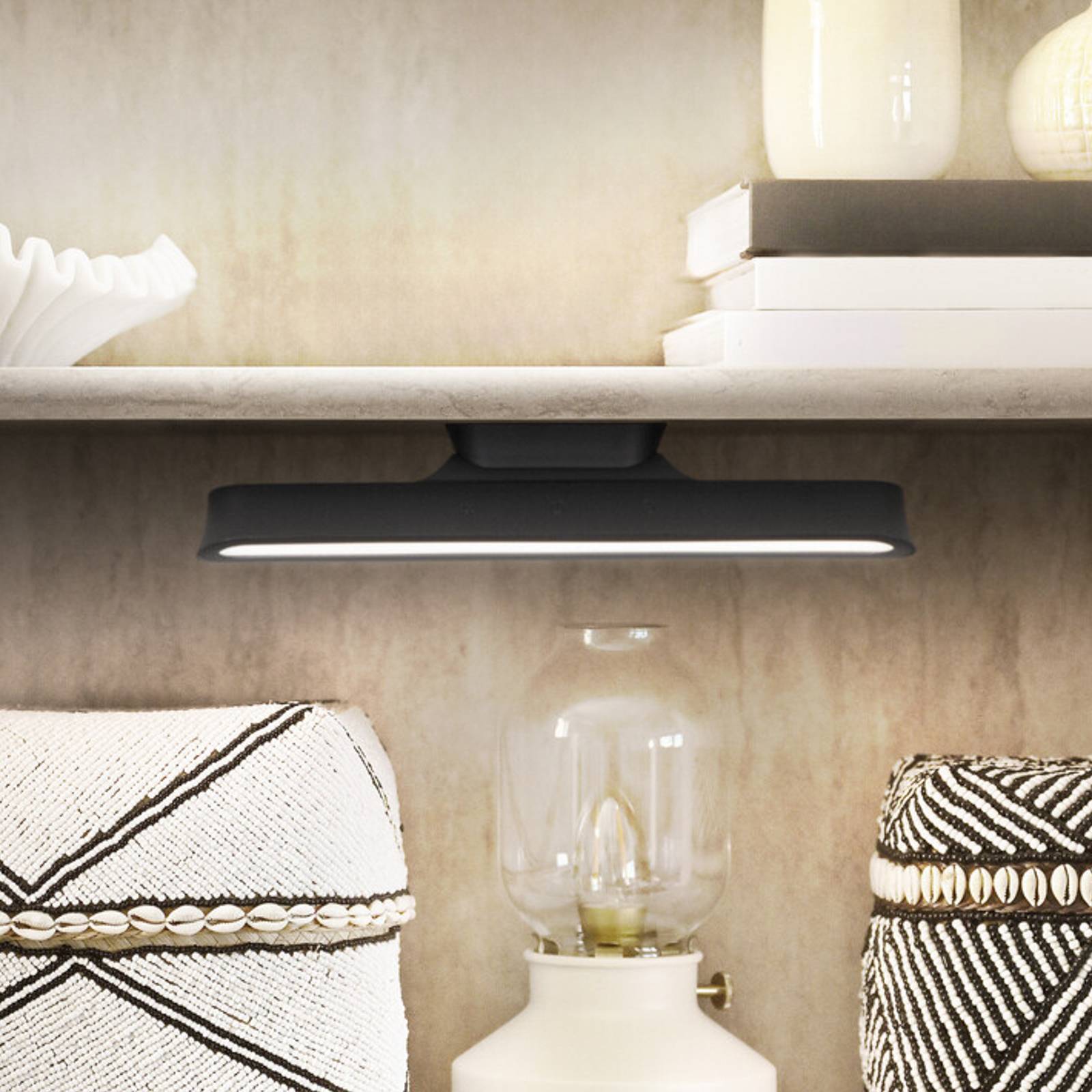OSRAM oprawa podszafkowa LED LINEAR MOBILE czarny 28 cm CCT
