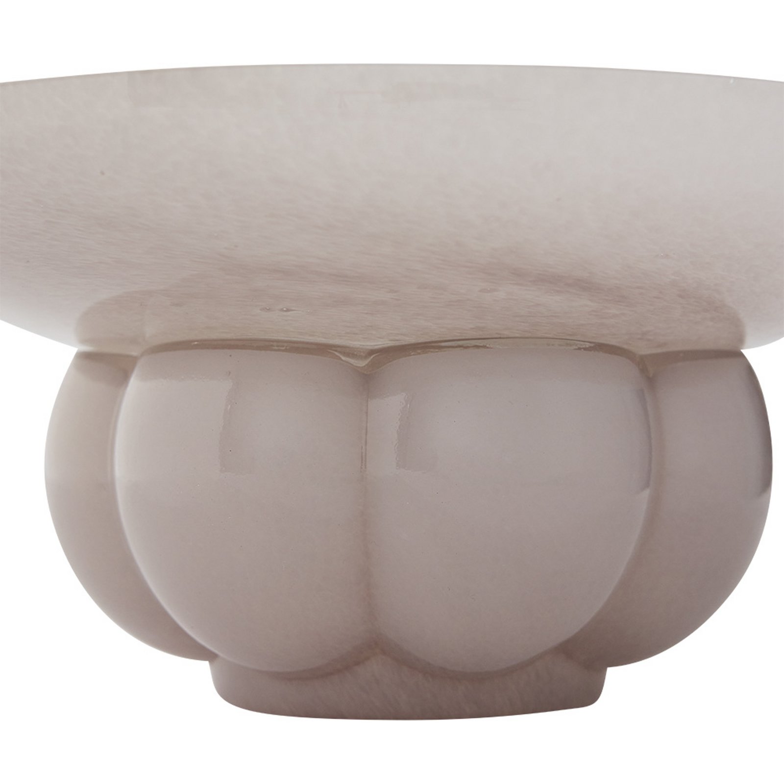 Tál Uva, galambszürke, üveg, Ø 33 cm - AYTM