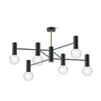 Modo Luce Chandelier techo 13 luces 107cm negro