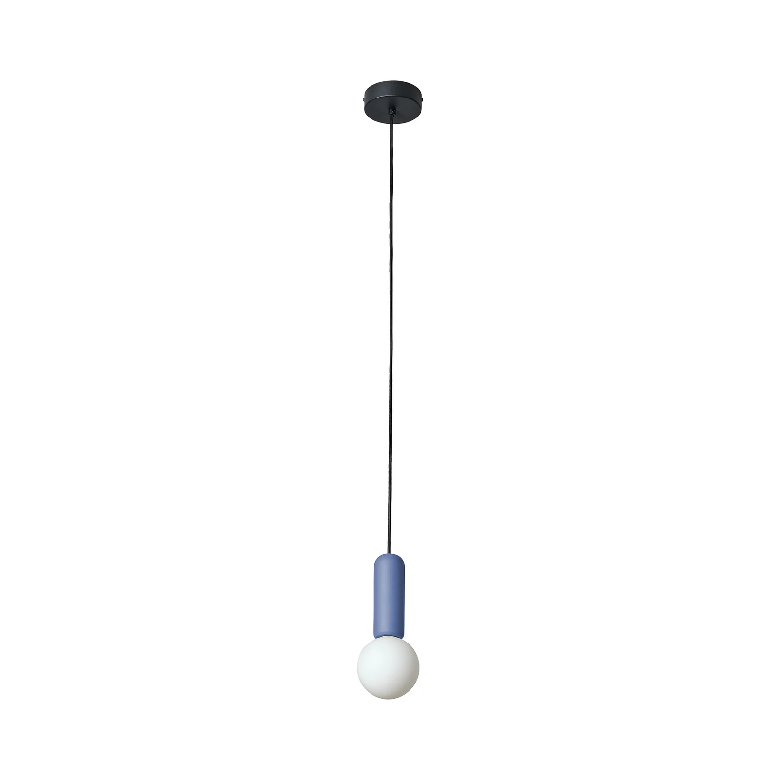 Candeeiro suspenso OSRAM Decor Concrete Mic, azul, betão, G9