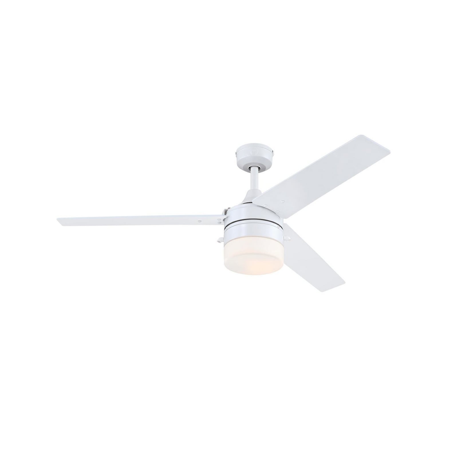 Westinghouse stropno ventilatorsko svjetlo 7316640, mat bijela/breza