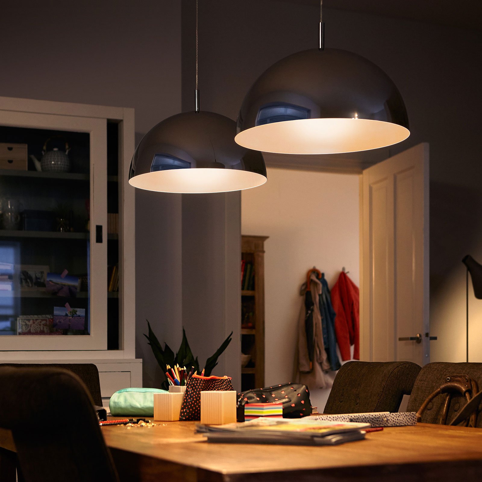 Philips Classic-LED-lamppu E27 P45 6,5W 2700K matt