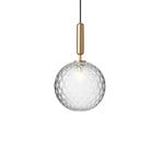 Miira 1 Lustră Pendul Large Brass/Optic Clear - Nuura