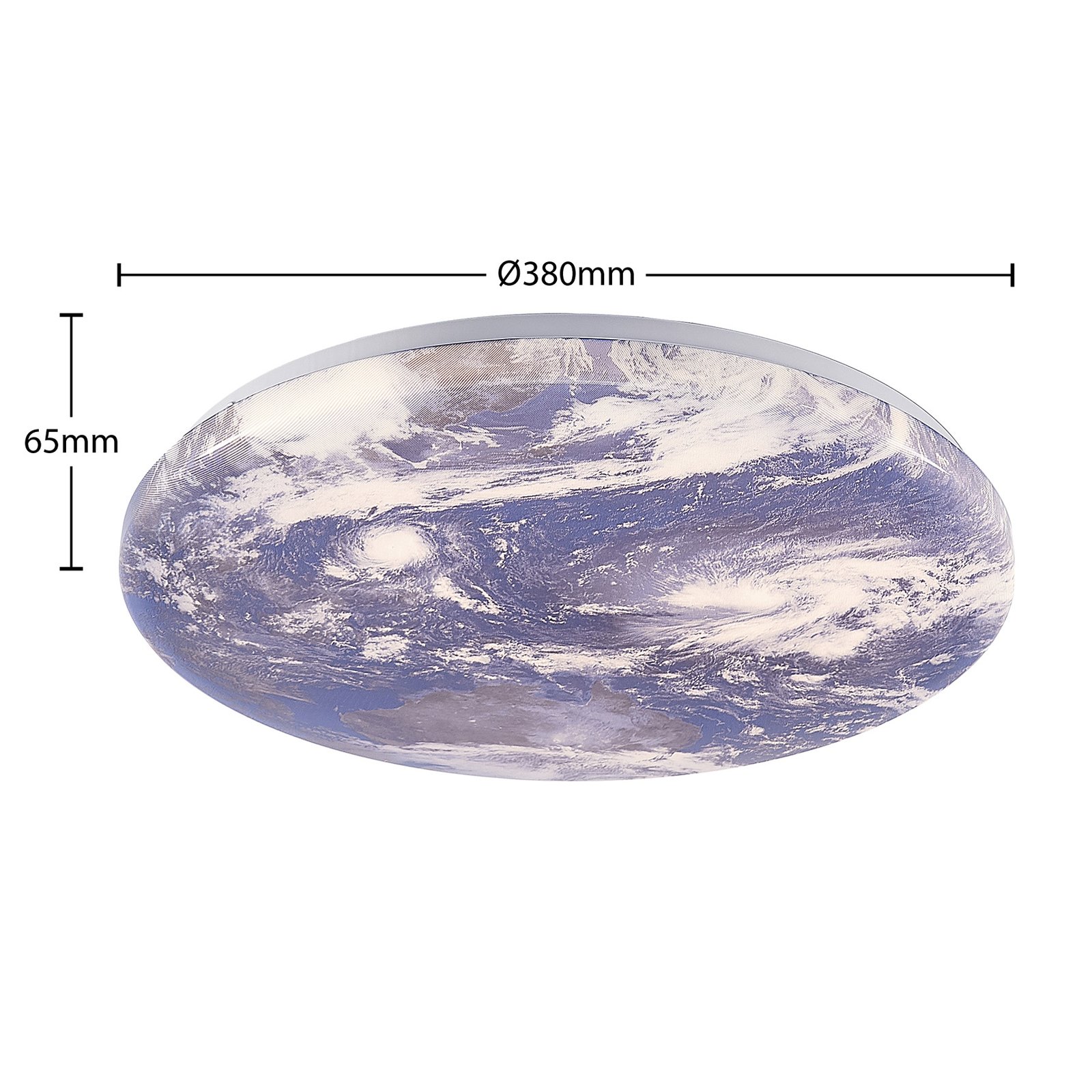 Gaios Ceiling Lamp CCT Dim. - Lindby