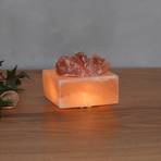 Petite Kubus LED salt crystal bowl