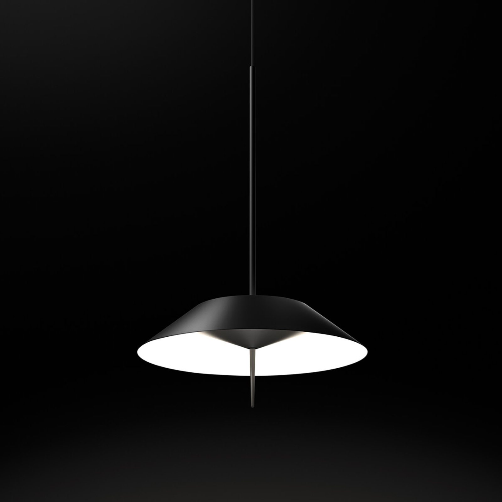 LED pendant light Vibia Mayfair 1-bulb, graphite