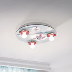 Plafondlamp Lalelu rond 3-lamps