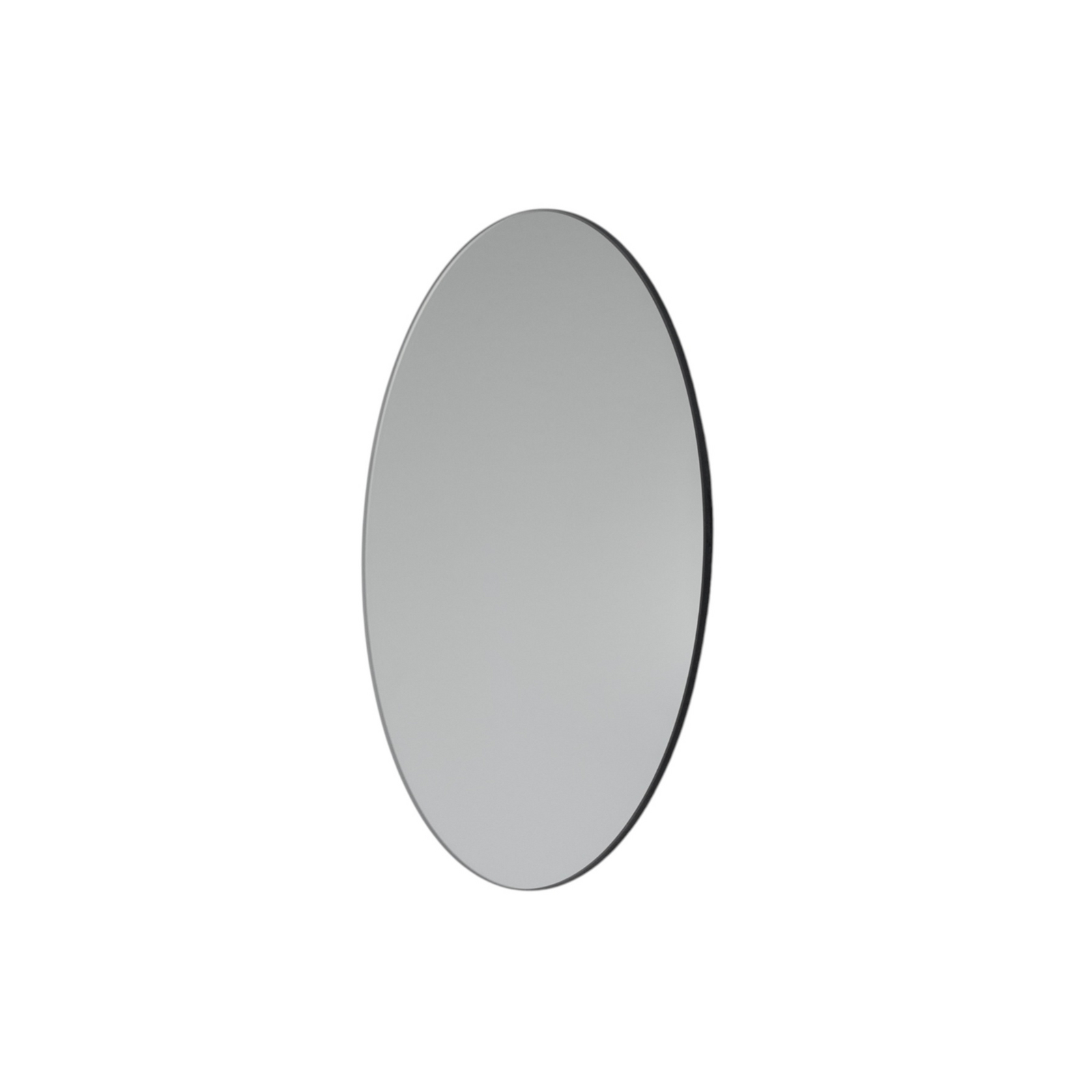 Lustro LED Ring M, Ø 29 cm, szkło, ciepła biel