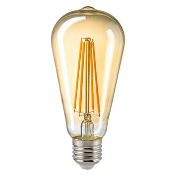 E27 ST64 4,5W Filament Rustika LED-pære, guld