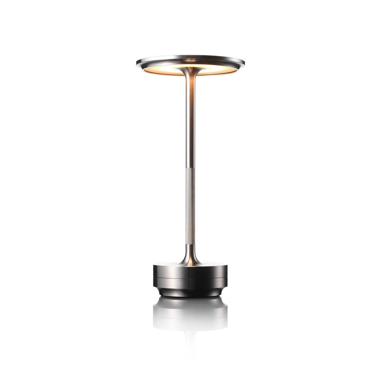 LeuchtNatur Luxa I LED-bordslampa, silver