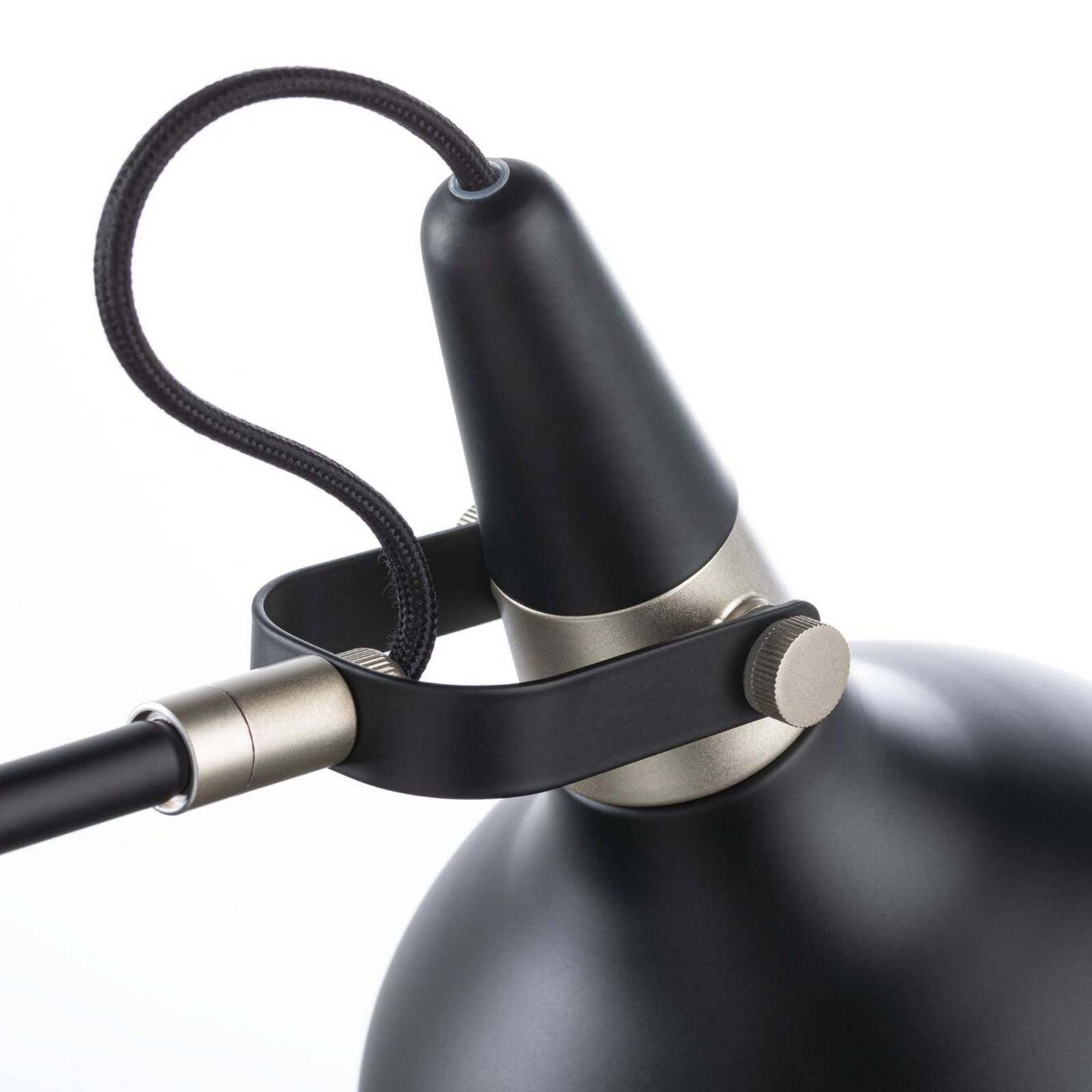 Lampa podłogowa Paulmann Juna STYLE, czarna, wysokość 158 cm, metalowa
