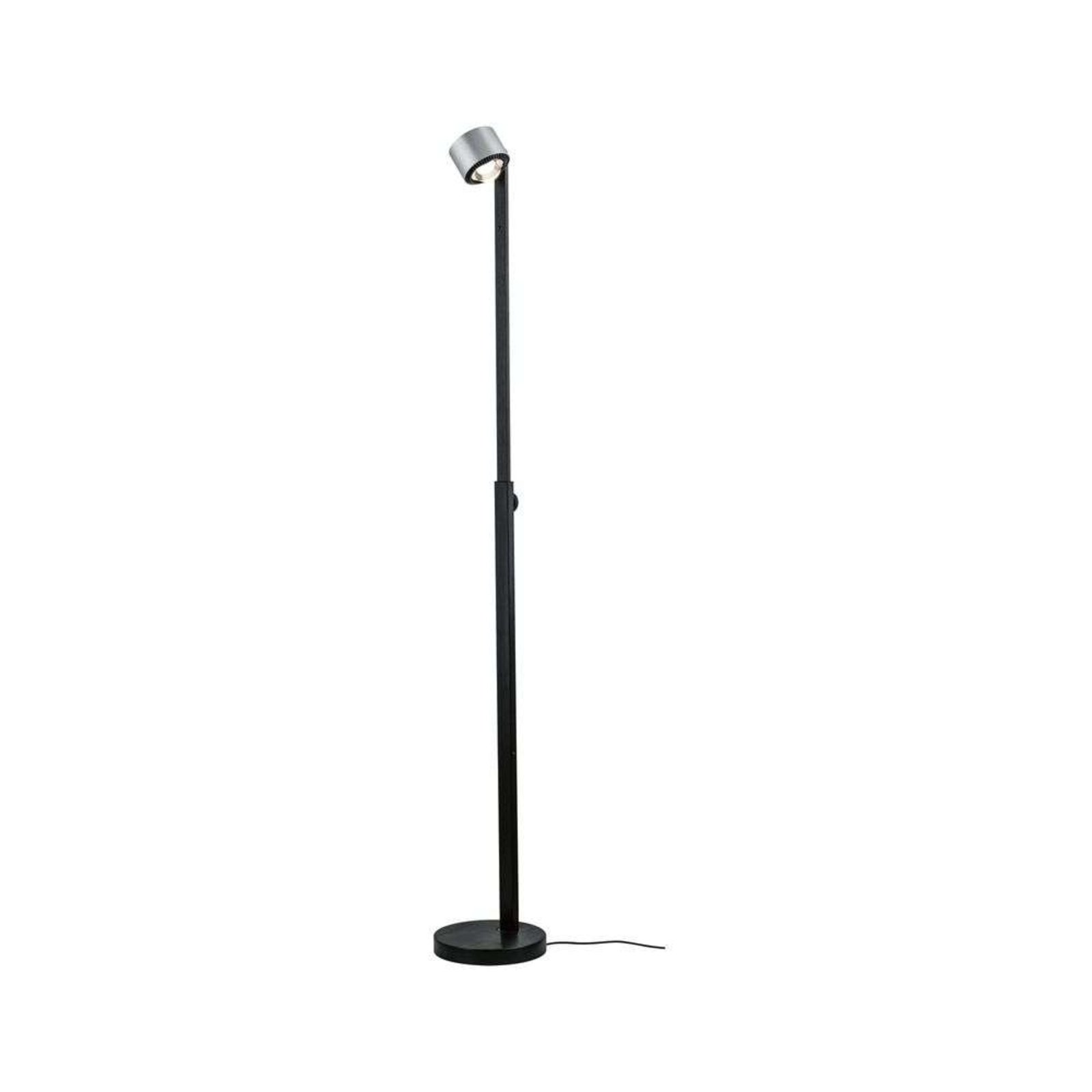 Aldan Stojaca Lampa Dim. Čierna/Brushed Alu - Paulmann