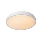 Φωτιστικό οροφής Dasher LED, λευκό, Ø 34,8 cm, 2700 K, IP44