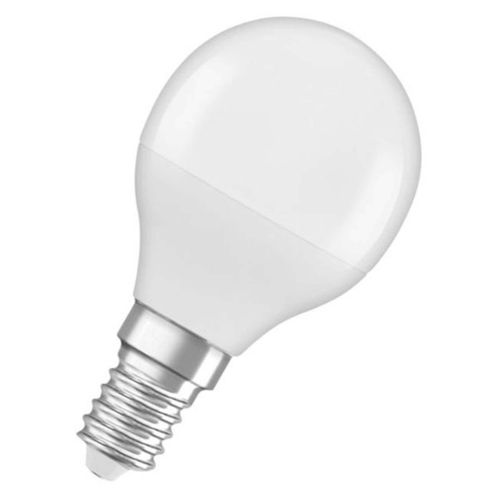 Osram Classic P -LED-lamppu E14 4,9W 6 500 K matta