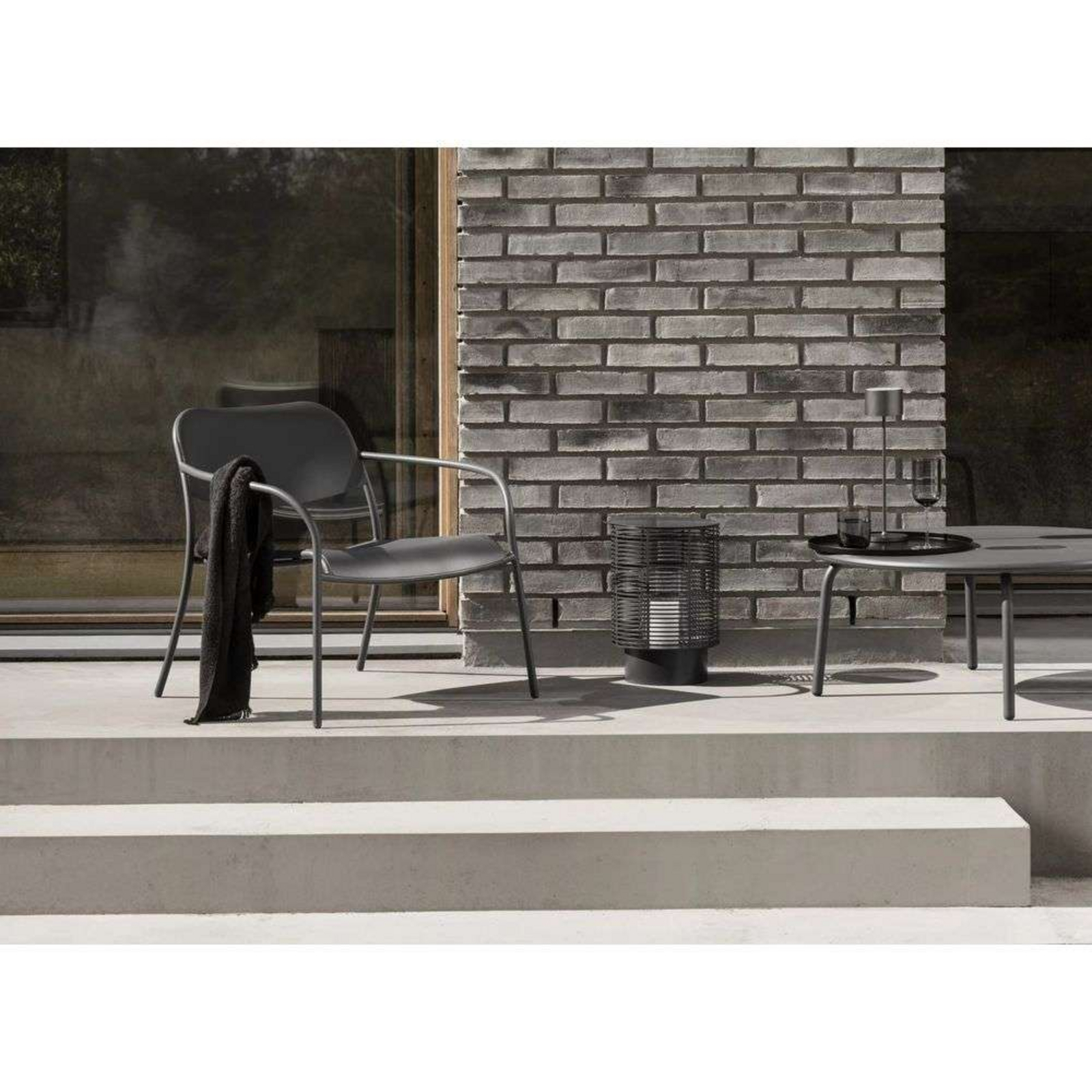 Olea Outdoor Lanternă M Gunmetal - Blomus