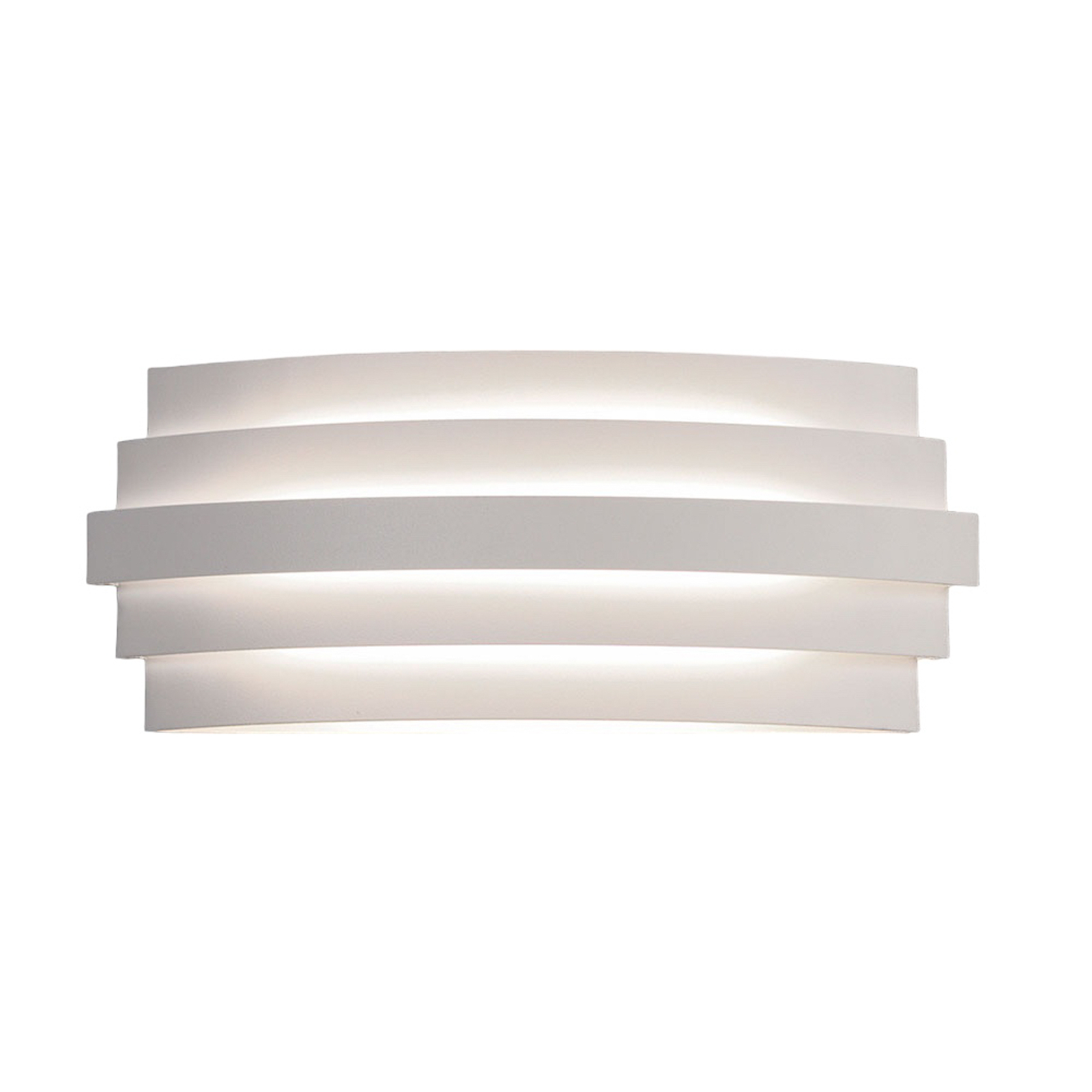 Luxur LED wall light, white