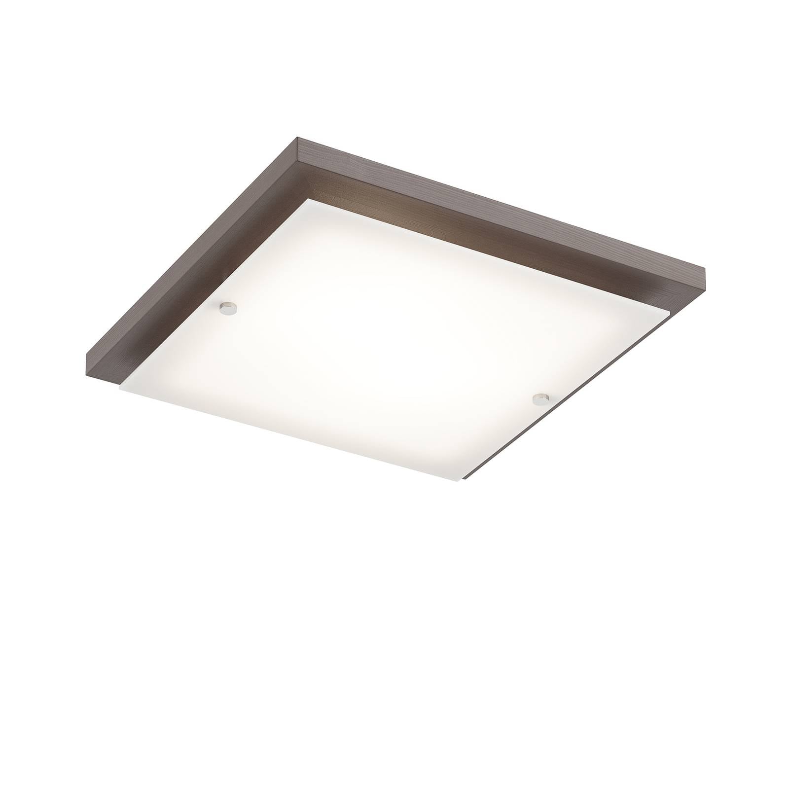 Envostar Kerio Deckenlampe, 35x35 cm, wenge