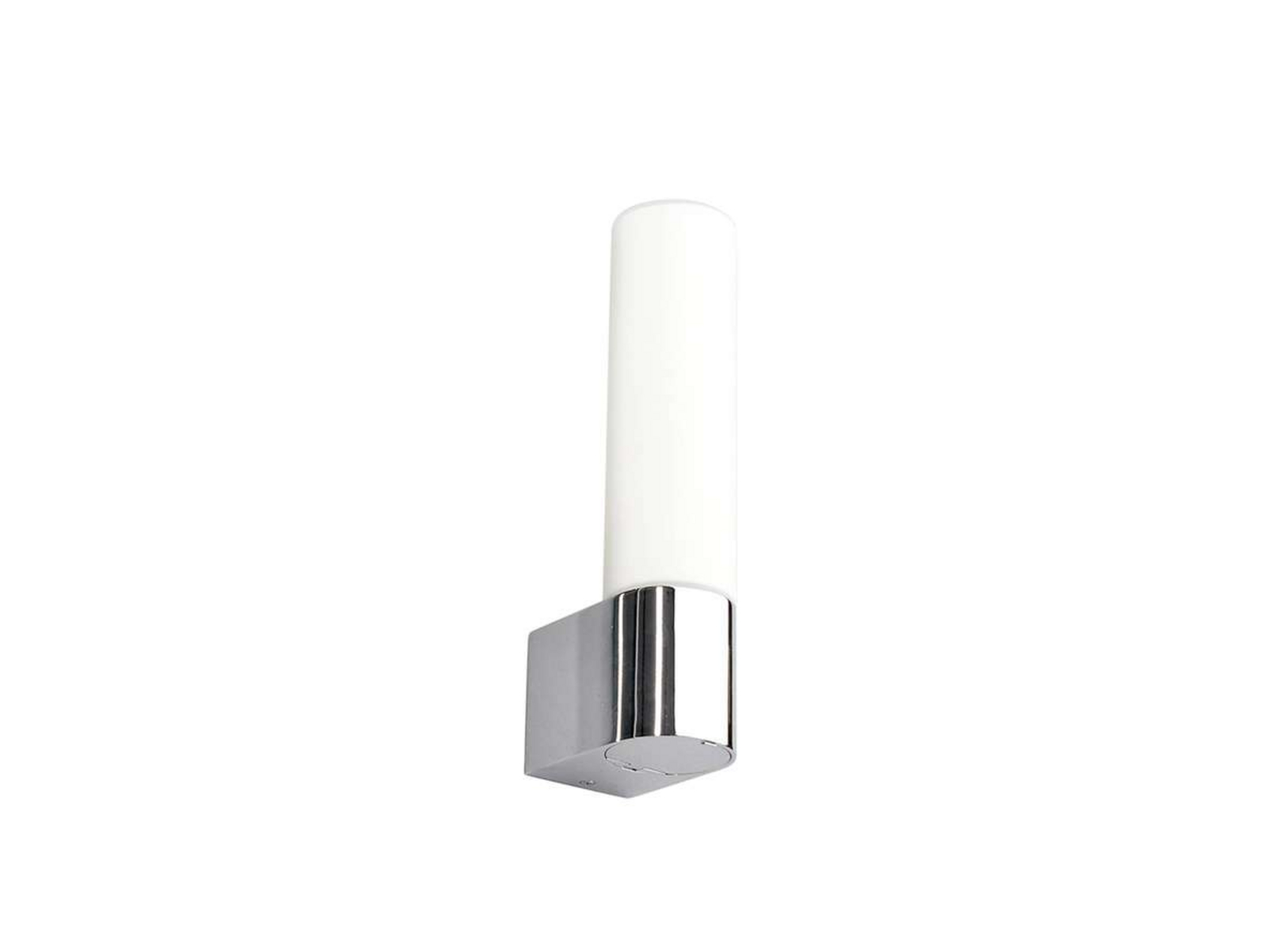 Melike Wandleuchte Chrome/Satin White - Lindby