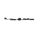 Paulmann URail toitekabel/lüliti must matt 2,4 m