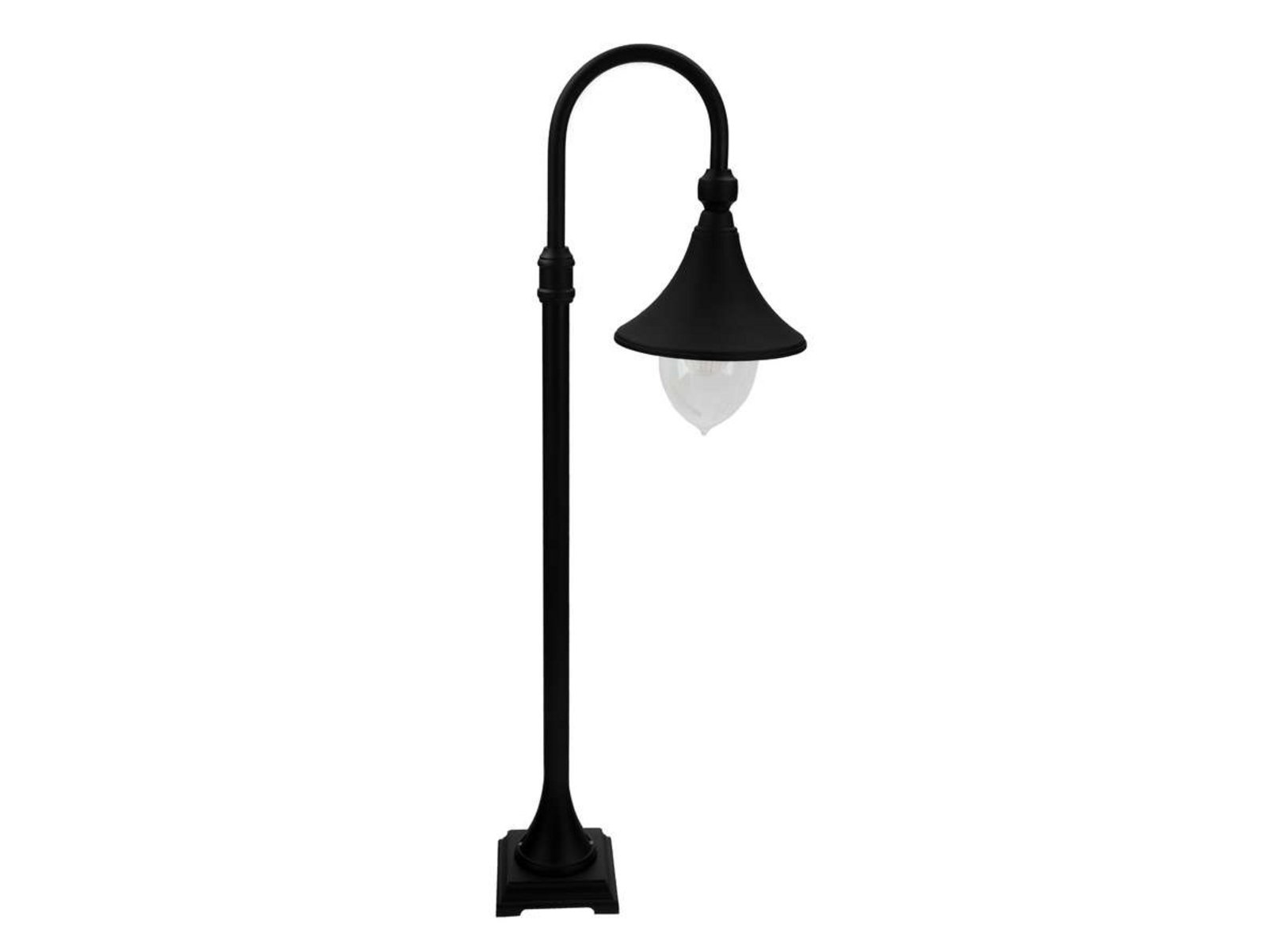 Florence Outdoor Bed Lamp for Concrete Anchor Black - Norlys