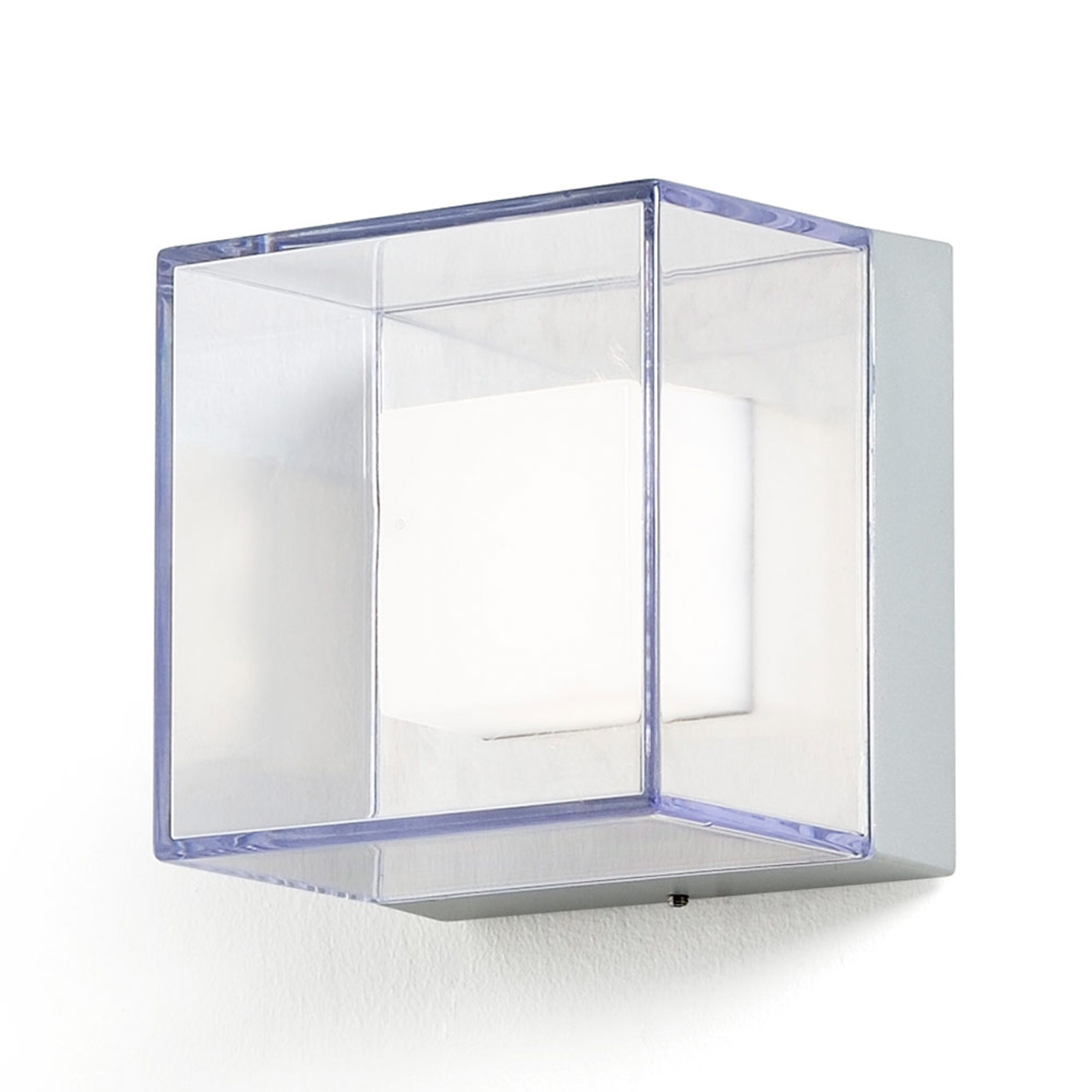 Transparente LED-Außenwandleuchte Sanremo - IP54