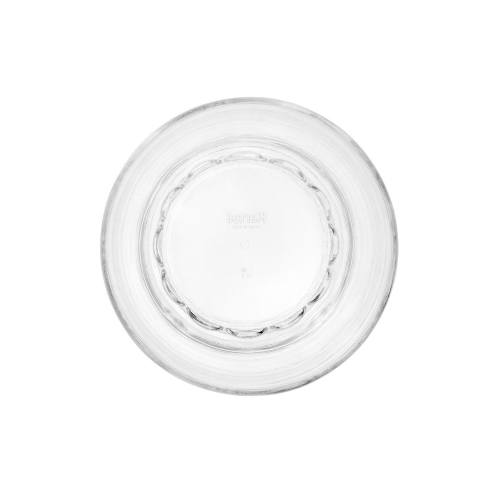 Verre Jellies Family, hauteur 13 cm, transparent - Kartell
