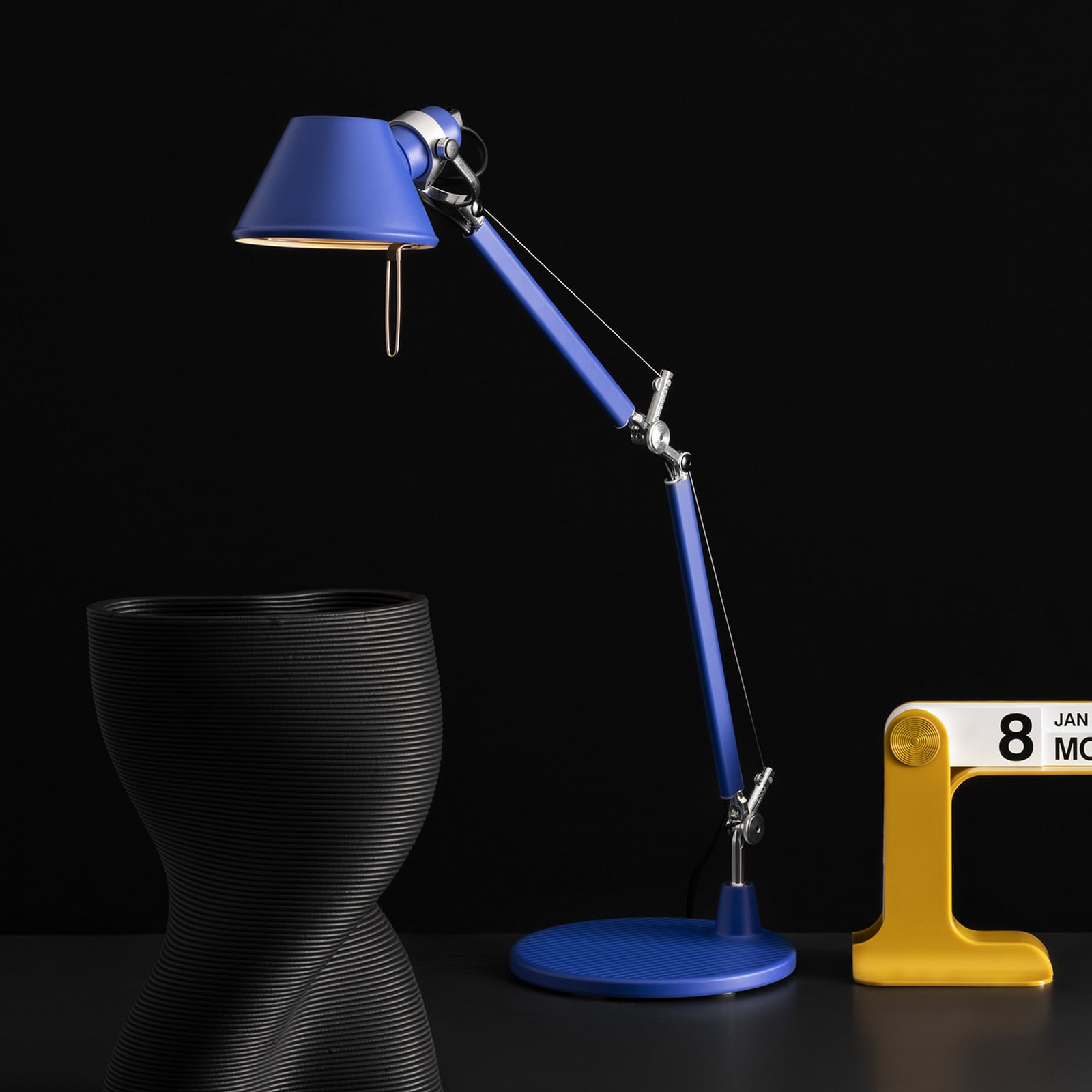 Tolomeo Micro lampada da tavolo blu - Artemide