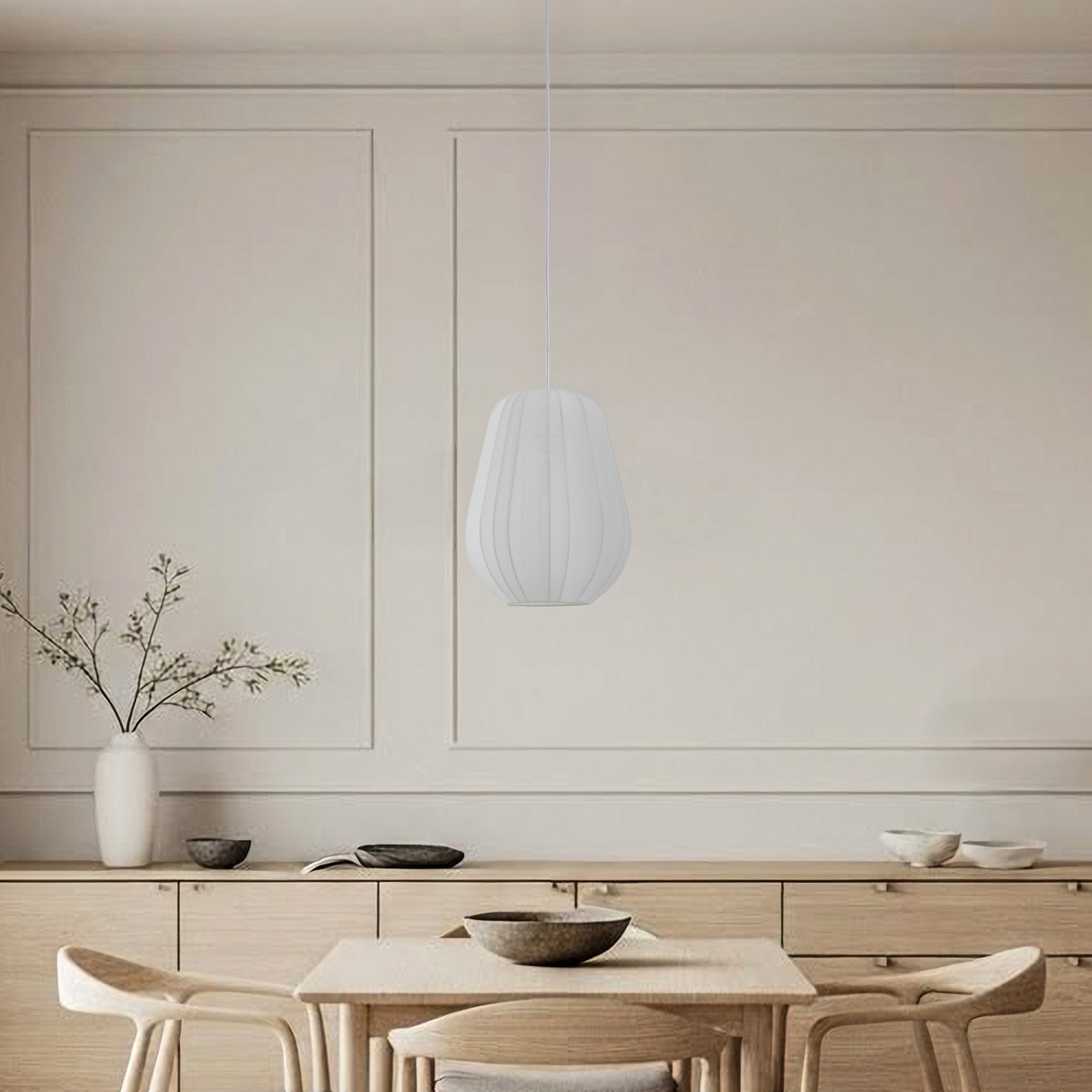 Helin Suspension Ø30 Blanc - Lindby