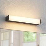 Lindby Ulisan aplique LED de baño, angular 32,8 cm