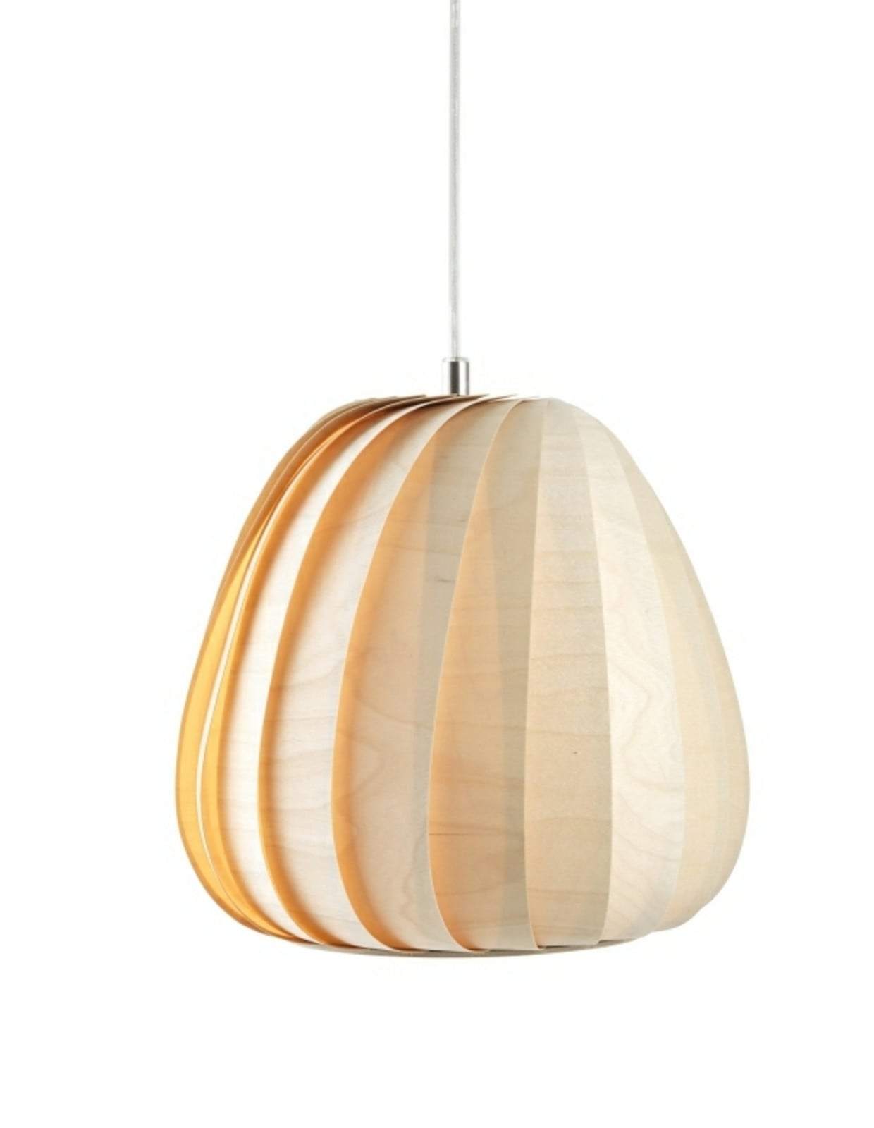TR12 Pendel Ø30 Birch Natural Tom Rossau - Stue - Træ