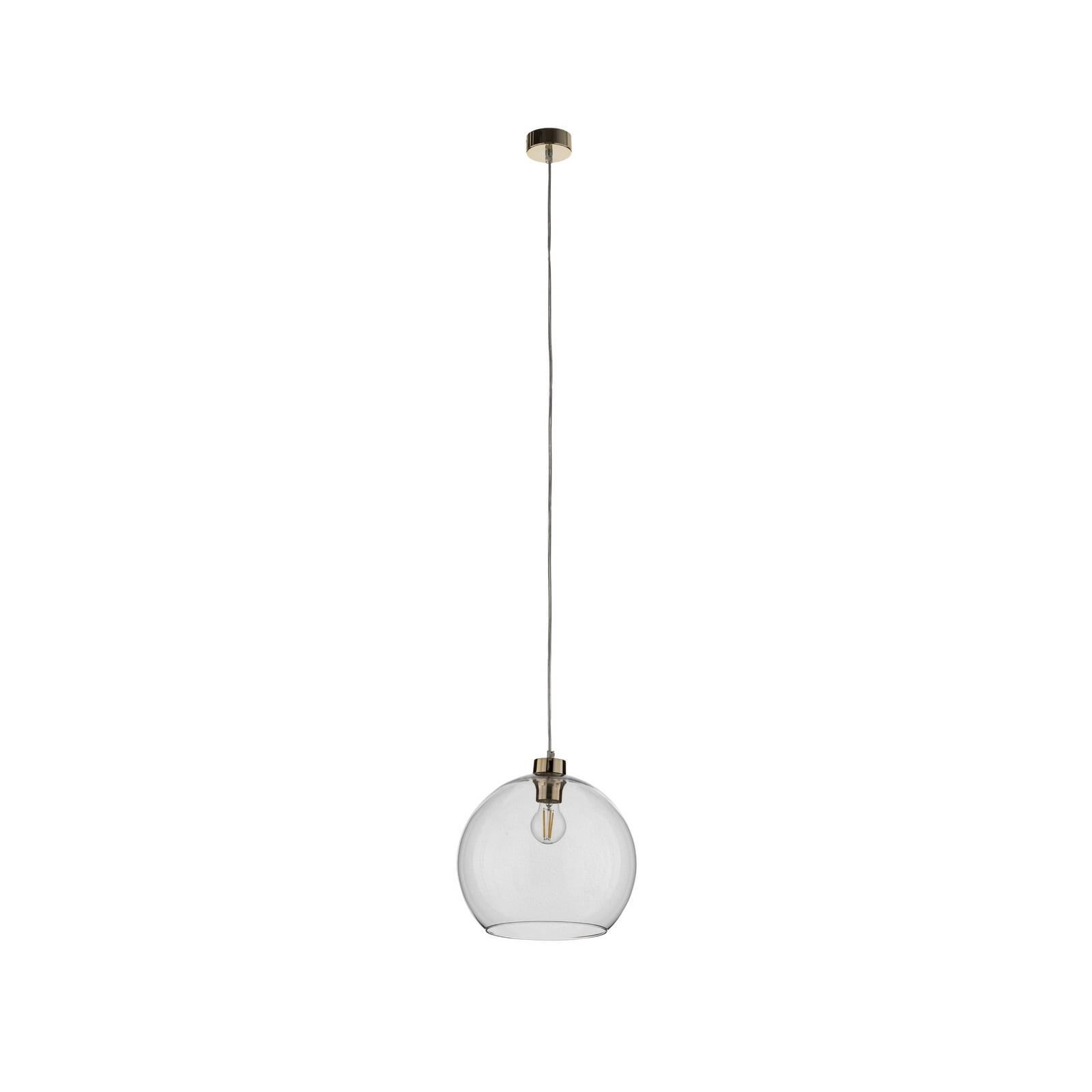 Piekaramais gaismeklis Cubus, caurspīdīgs, stikls, Ø 30 cm, E27 Piekaramais gaismeklis Cubus, caurspīdīgs, stikls, Ø 30 cm, E27