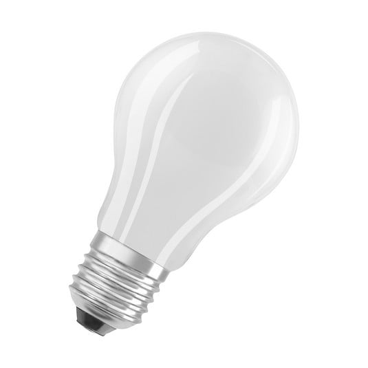 OSRAM LED spuldze E27 A60 7,2W 1521lm 3000K matēta