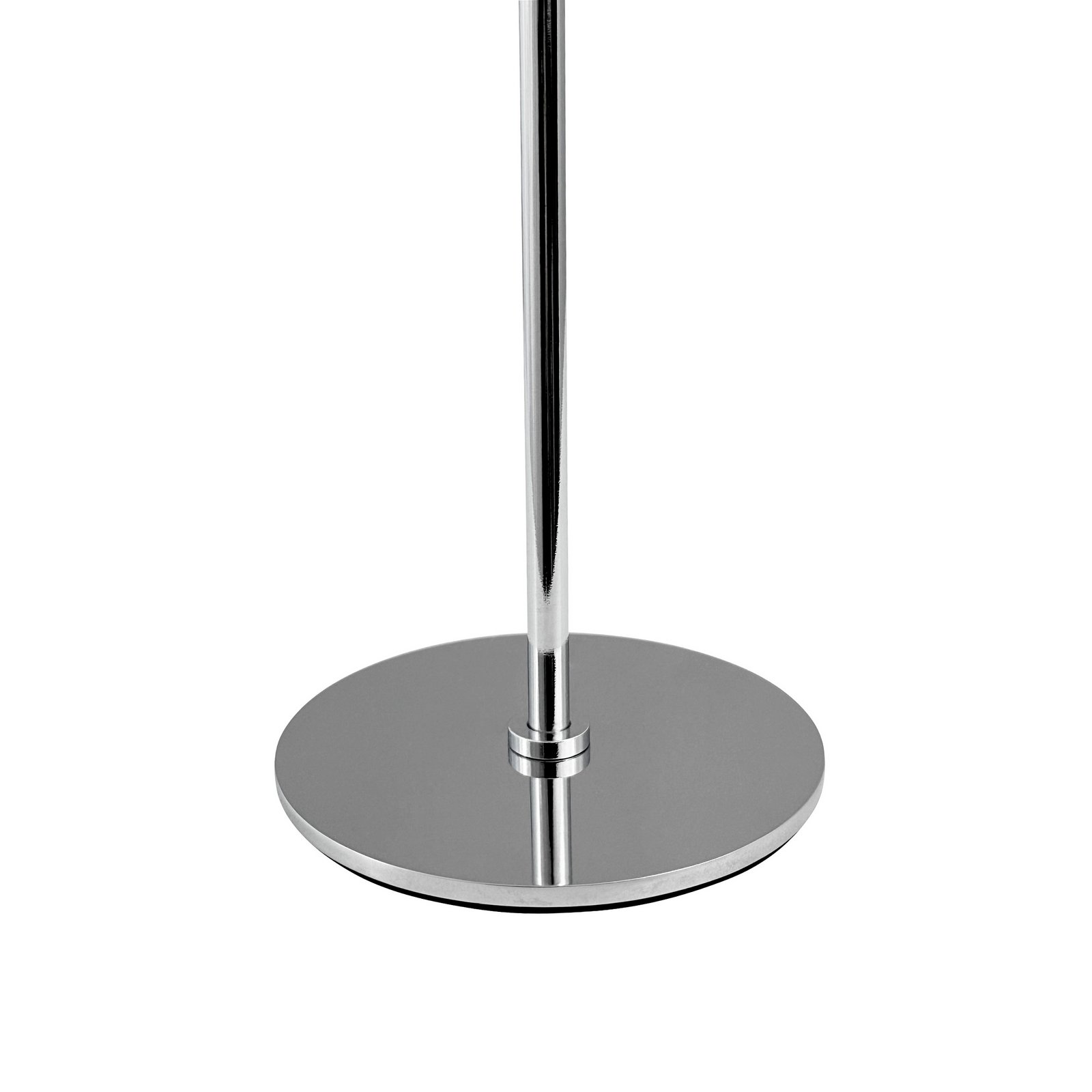 Dyberg Larsen LED tafellamp op batterijen Along, chroomkleurig, 20 cm
