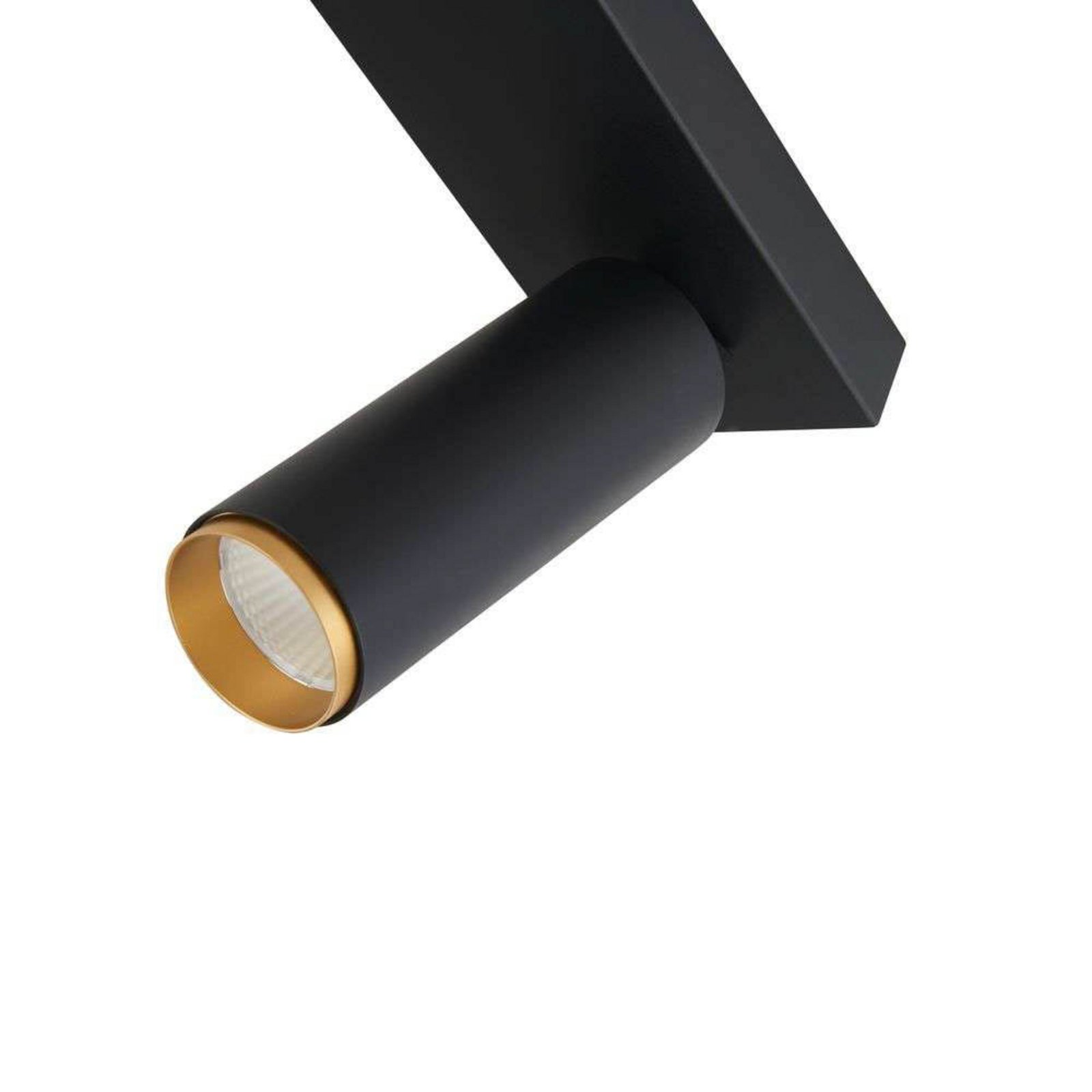 X-Beam Plafondlamp Enkel Black Gold - Loom Design