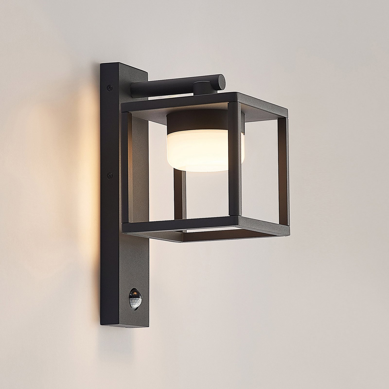 Timio Down OutdoorWall Lamp Dark Grey - Lucande