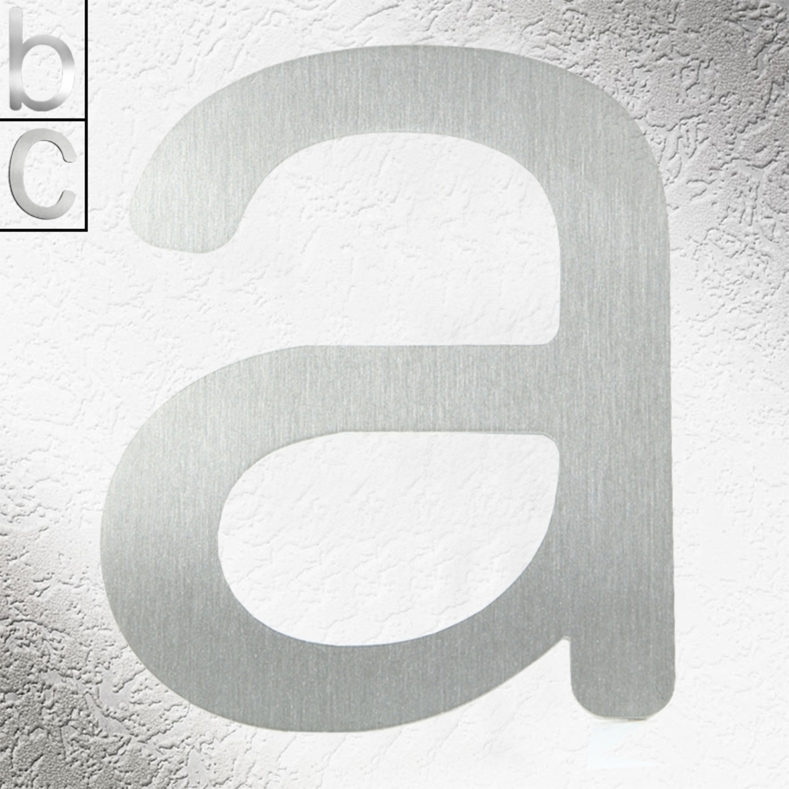 Hochwertige Hausnummern - Buchstaben