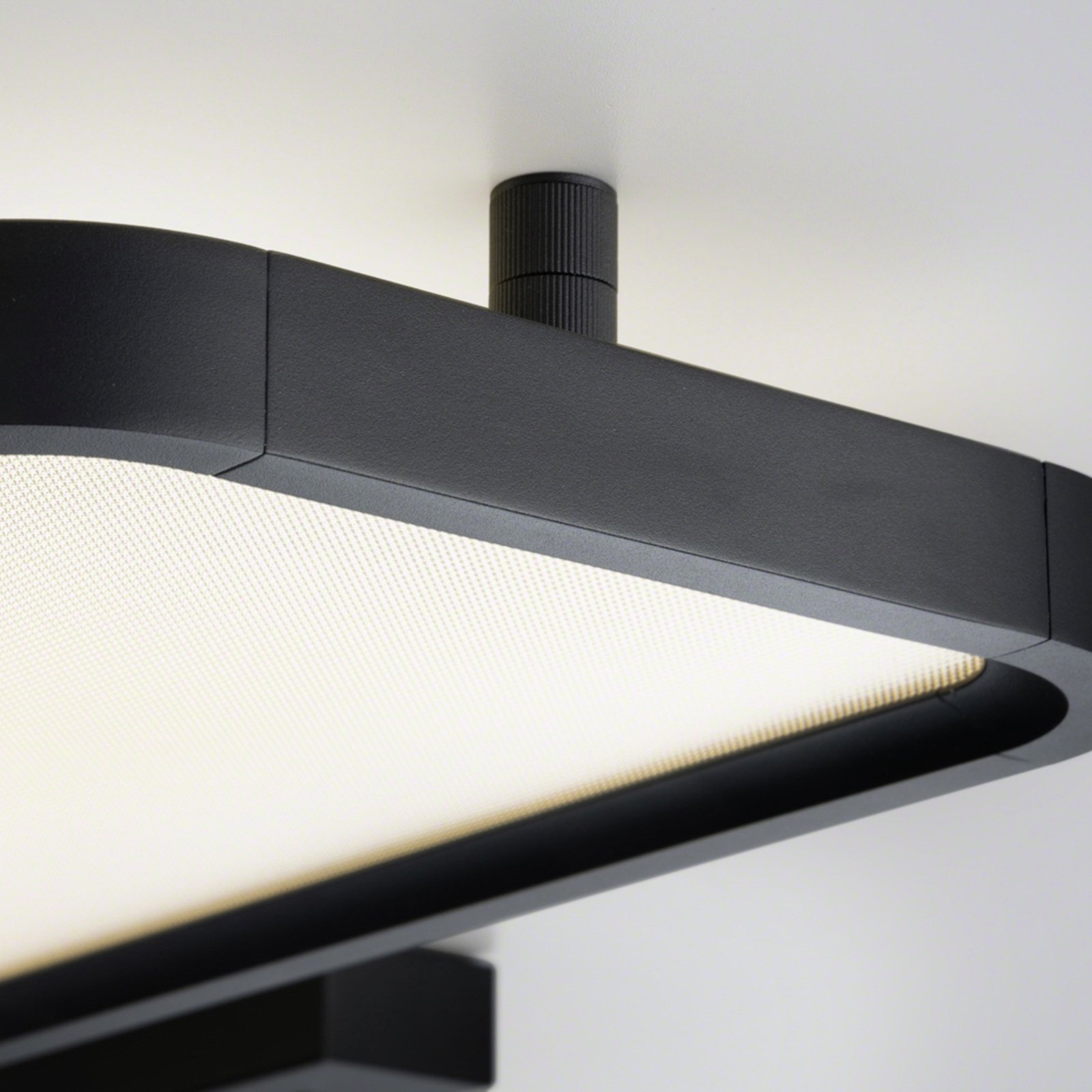 Helestra Vesp LED-Panel Backlight 120x26cm schwarz