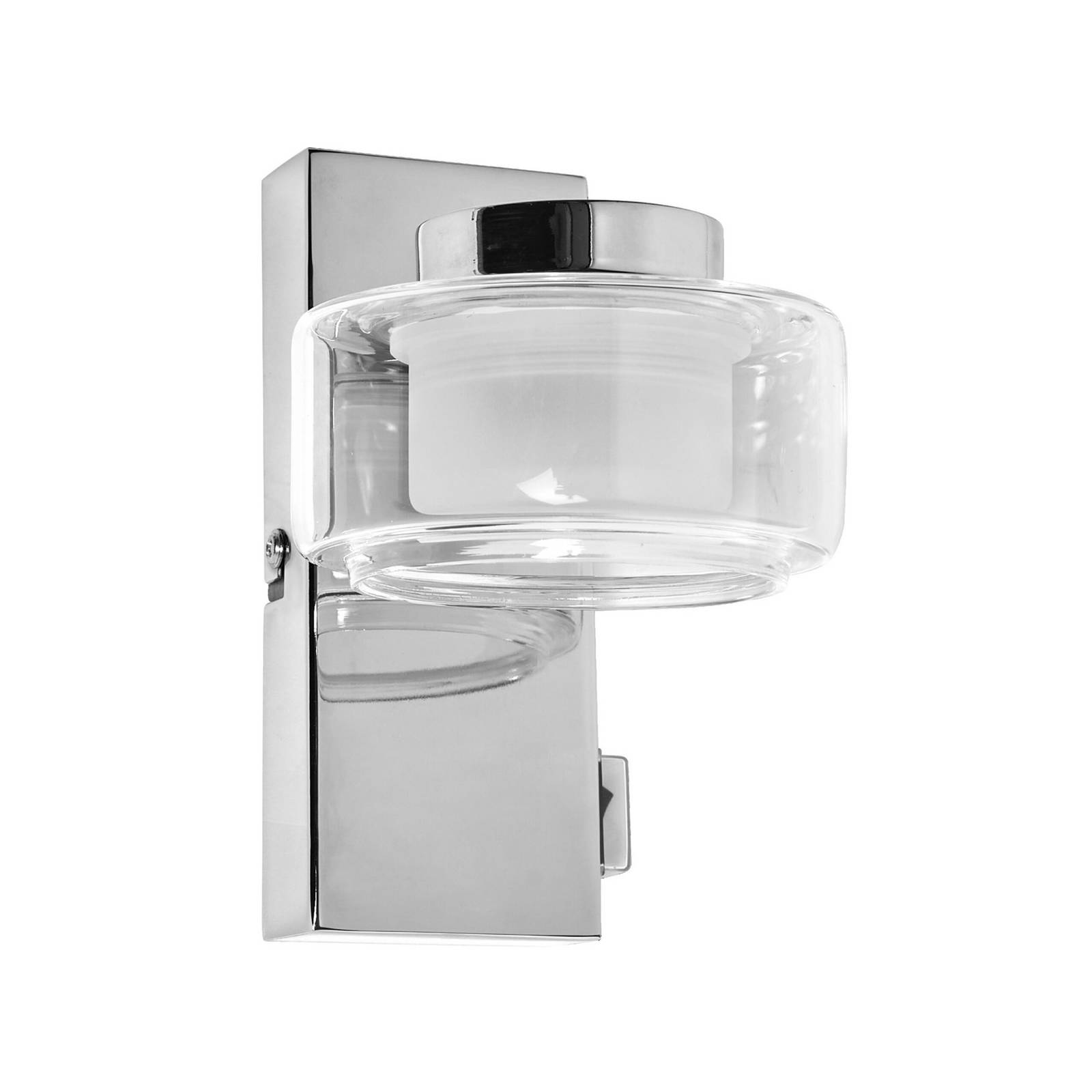 OSRAM LED-Wandleuchte ORBIS FLAME, chrom, Metall, IP44, CCT
