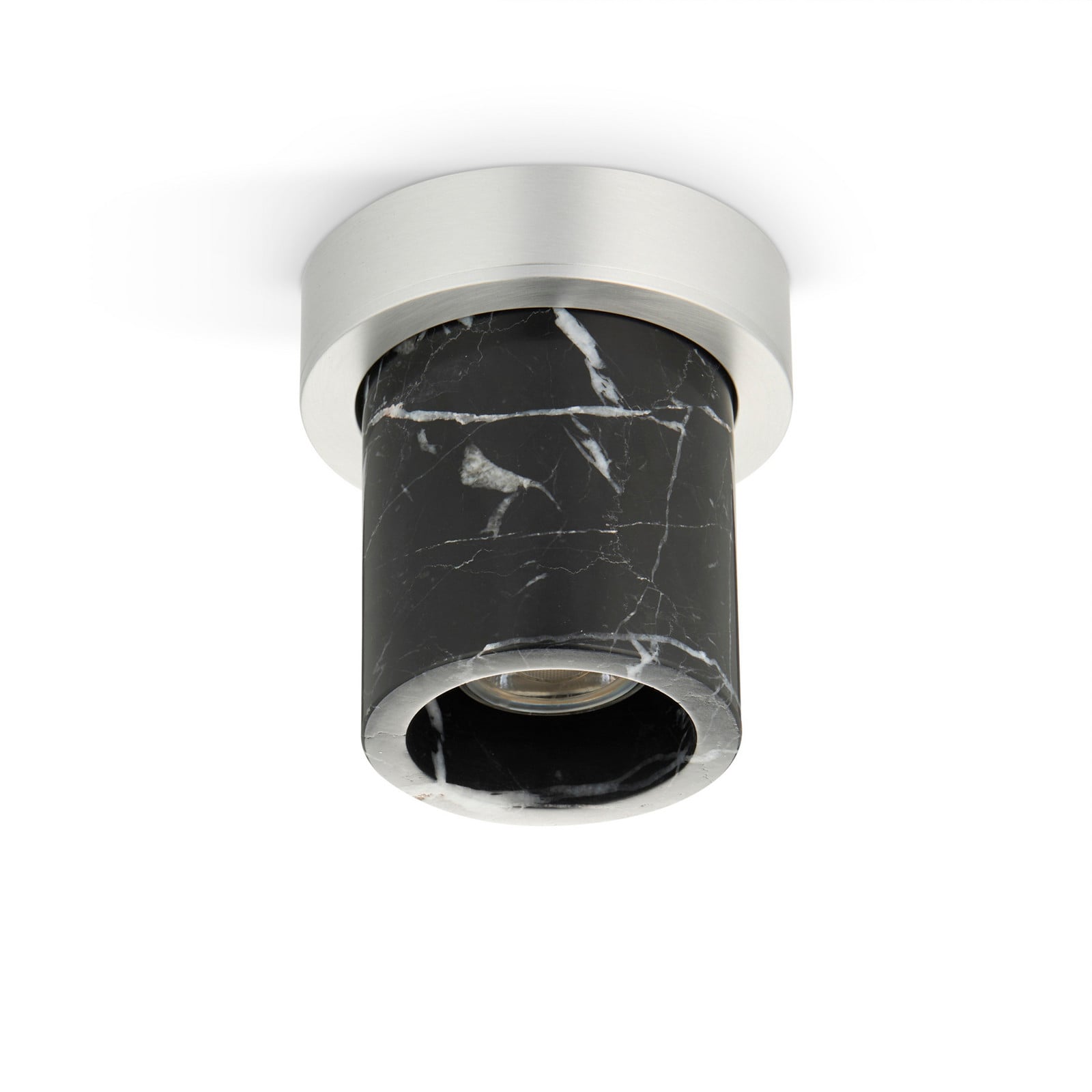 Miss Marble Downlight, askegrå/sølv – DESIGN BY US - Bad - Marmor - Med en lyskilde