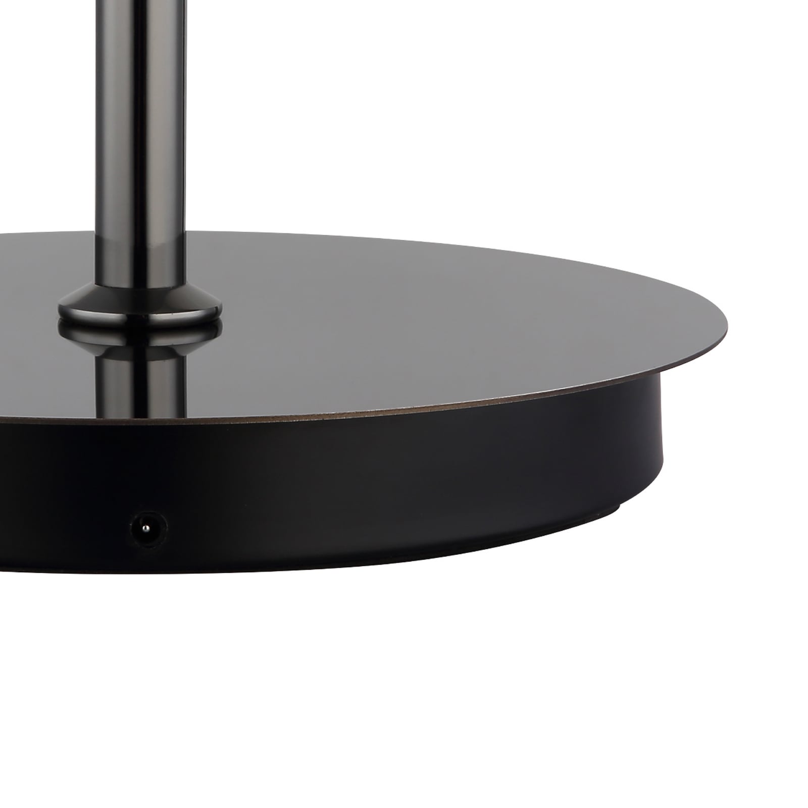 LED-gulvlampe Avila, røggrå/sort, glas, CCT, dæmpbar LED-gulvlampe Avila, røggrå/sort, glas, CCT, dæmpbar