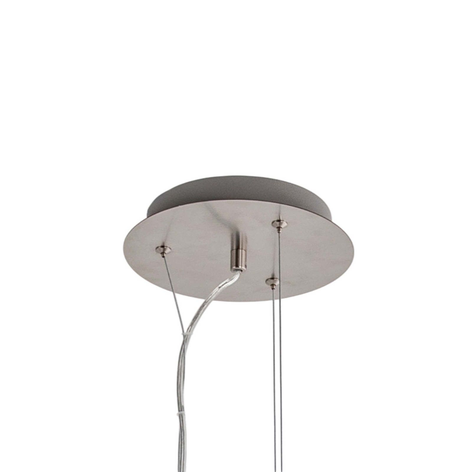 Gunda LED Suspension Opal/Nickel - Lindby
