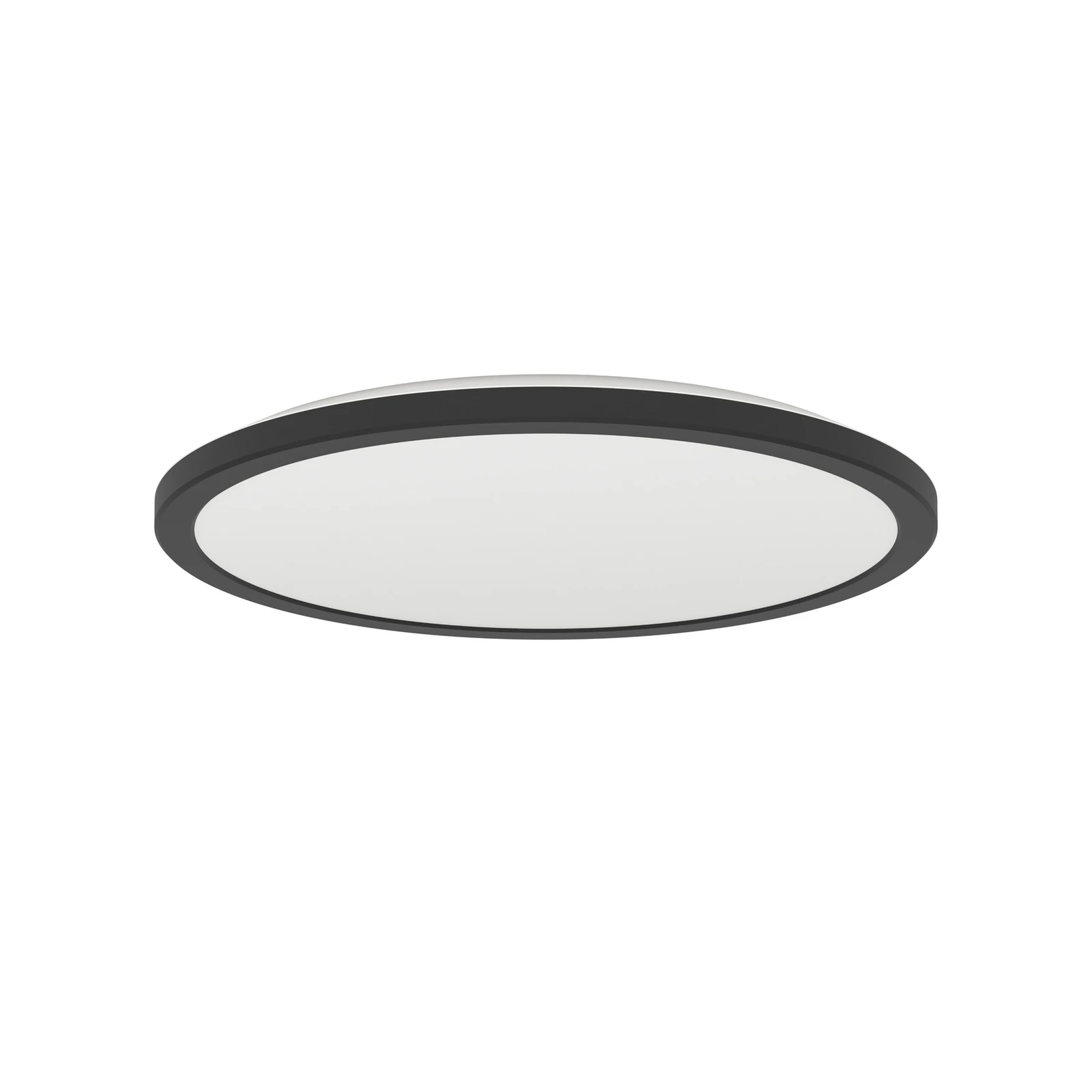 EGLO connect LED φωτιστικό οροφής Rovito-Z, μαύρο, Ø 39 cm