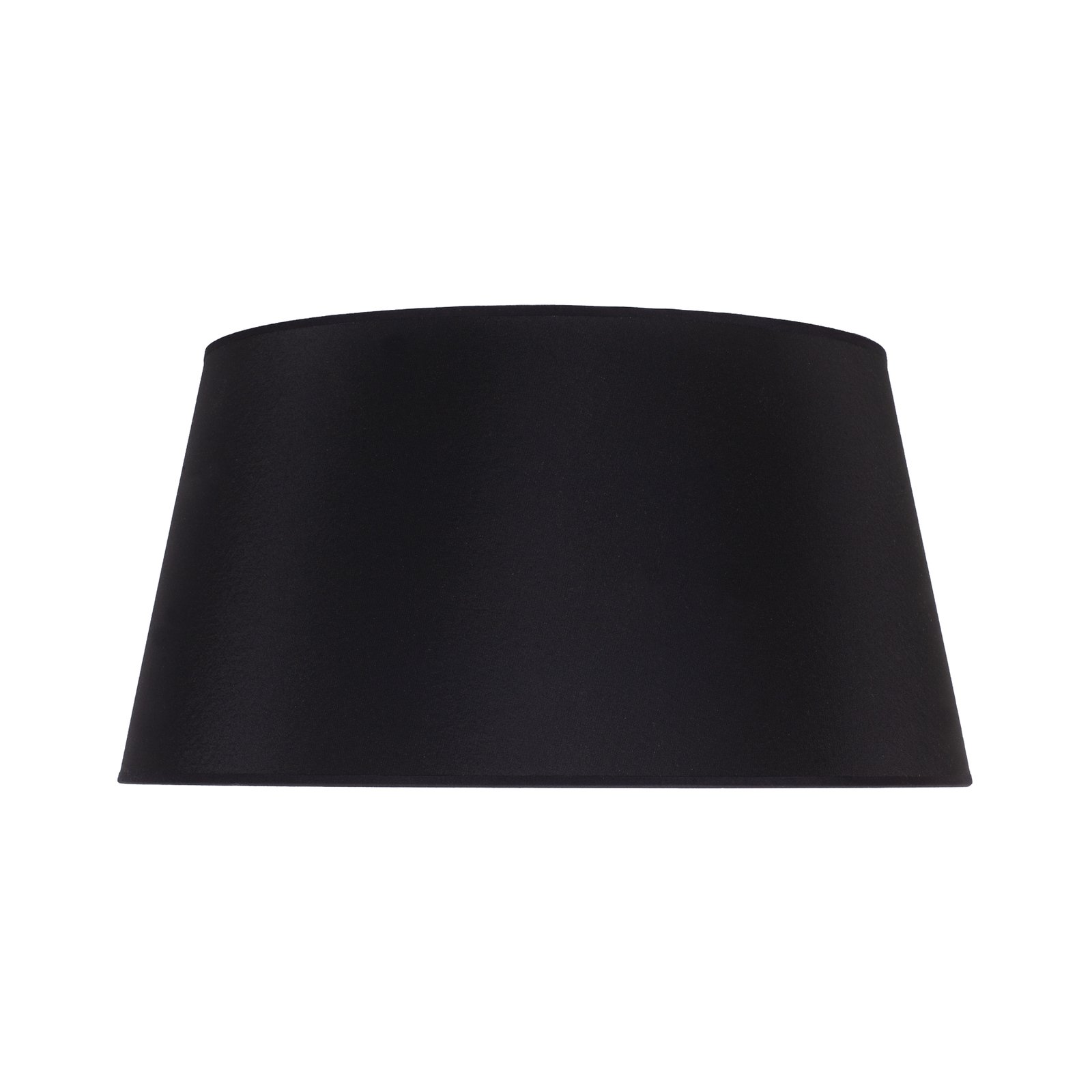 Cone lampshade height 25.5 cm, black chintz