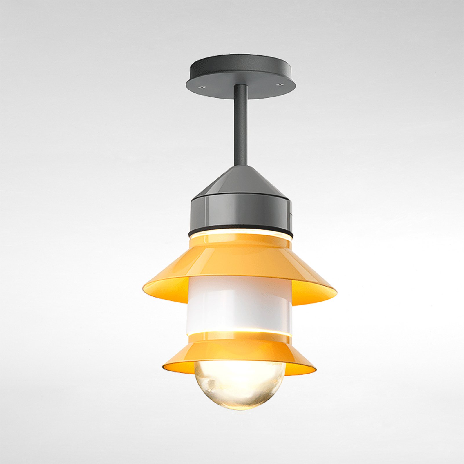 Santorini C Lampa Wisząca Musztardowa - Marset