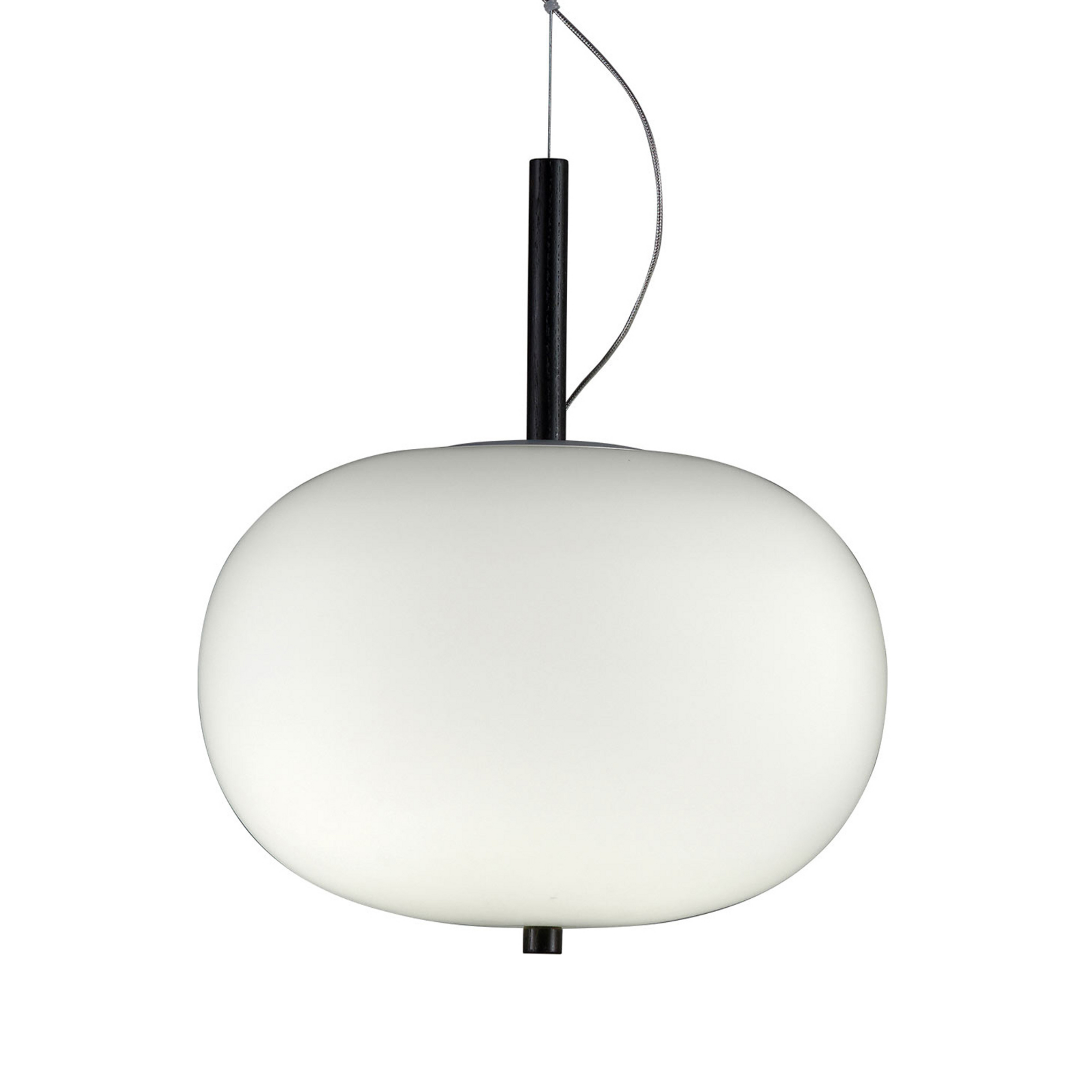 LEDS-C4 Ilargi lámpara colgante LED oscuro Ø32cm