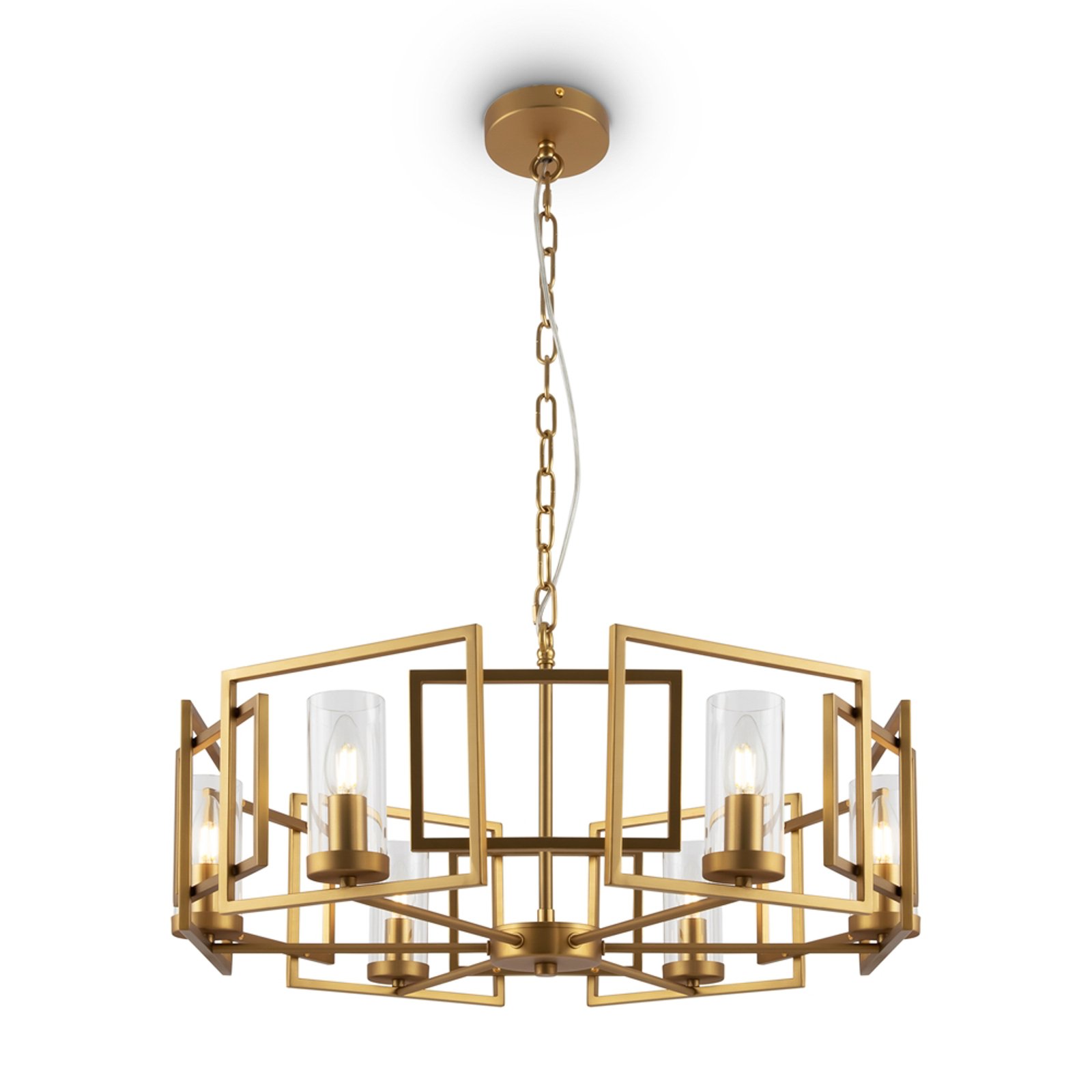 Maytoni Suspension Bowi, Ø 65,6 cm, doré, 6 x E14